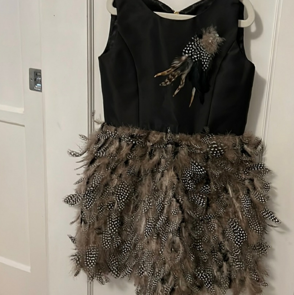Chasing fireflies Zoe LTD girl's feather dress - Picture 9 of 11